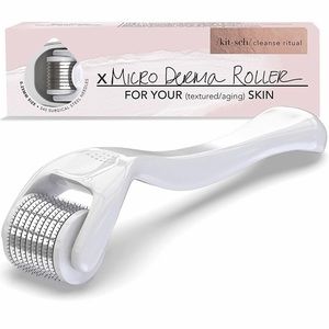Kitsch Derma Roller Set.25 mm Micro Derma Roller for Face & Body, Face Dermaplan